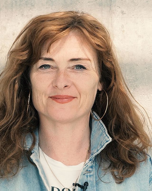 Nærportrett av kvinne